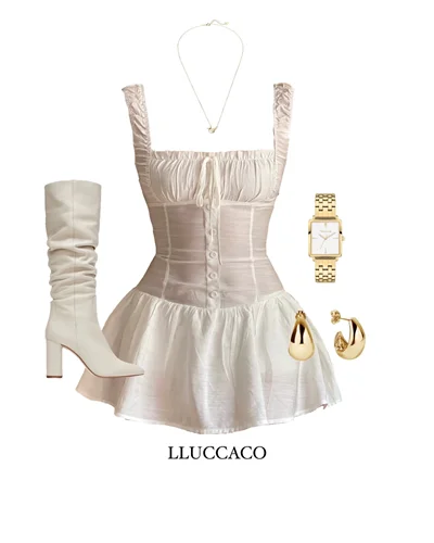 پیراهن لینن پینترستی